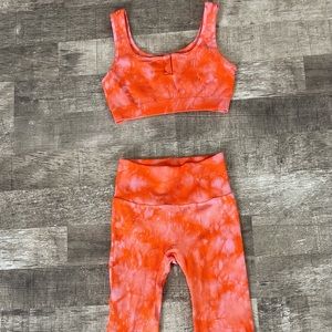 Brand new leggings and sports bra set